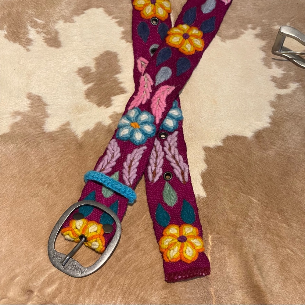 Alma Soul Peru wool belt M